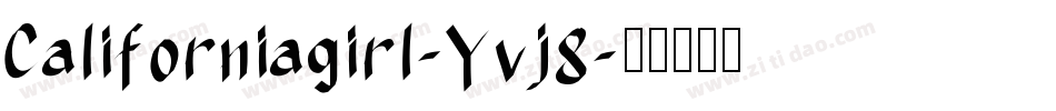 Californiagirl-Yvj8字体转换