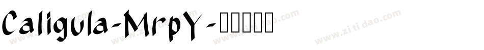 Caligula-MrpY字体转换