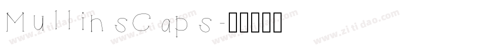 MullinsCaps字体转换