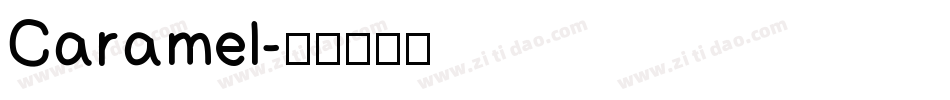 Caramel字体转换