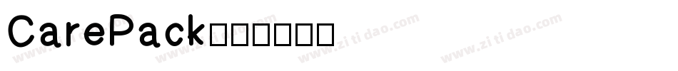 CarePack字体转换