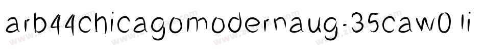 arb44chicagomodernaug-35caw01it-2字体转换