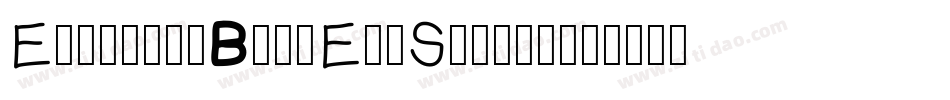 ElliottsBlueEyeShadow字体转换