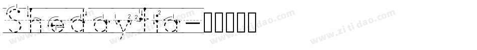 Shedaytia字体转换