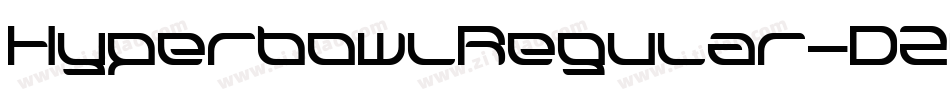 HyperbowlRegular-DZy1字体转换