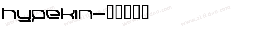 hypekin字体转换
