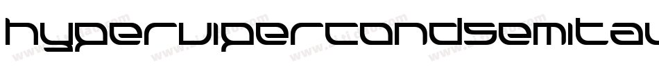 hypervipercondsemital字体转换