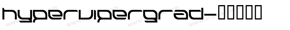hypervipergrad字体转换