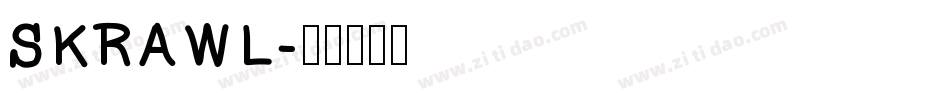 Skrawl字体转换