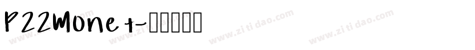 P22Monet字体转换