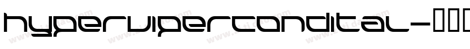 hypervipercondital字体转换