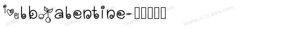 ClbValentine字体转换
