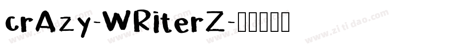crAzy-WRiterZ字体转换