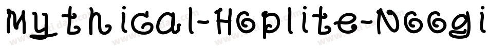 Mythical-Hoplite-Noogies字体转换