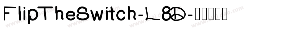 FlipTheSwitch-L8D字体转换