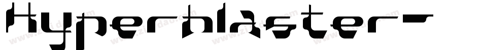 Hyperblaster字体转换