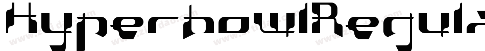 HyperbowlRegular-DZy1字体转换