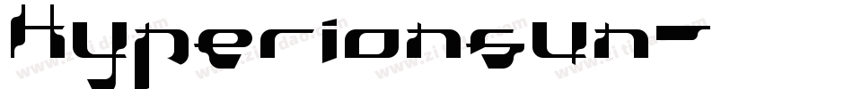 Hyperionsun字体转换