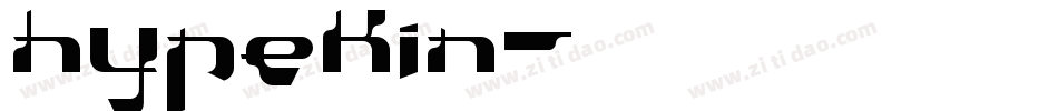hypekin字体转换