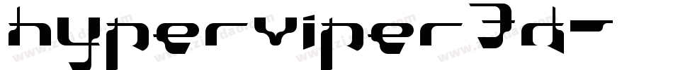 hyperviper3d字体转换