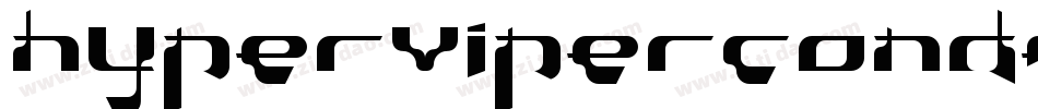 hypervipercondsemital字体转换