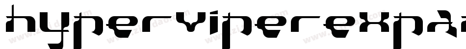 hyperviperexpandsemital字体转换