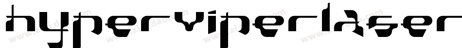 hyperviperlaser字体转换