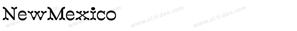 NewMexico字体转换