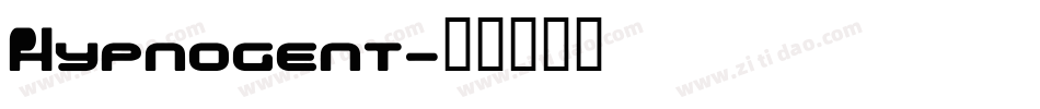 Hypnogent字体转换