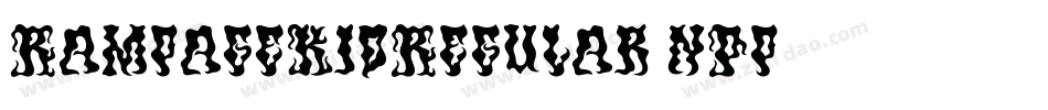 RampageKidRegular-nPp4字体转换