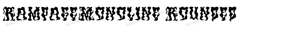 RampageMonoline-Rounded字体转换