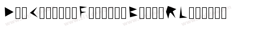 DjbCutoutsFlowersBold-RLne字体转换