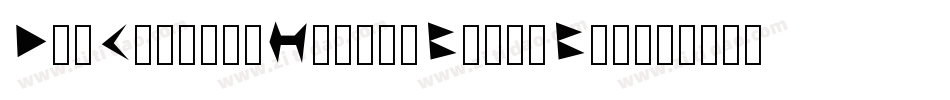 DjbCutoutsHeartsBold-Bndn字体转换