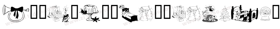 KR-Christmas-Candles-1字体转换