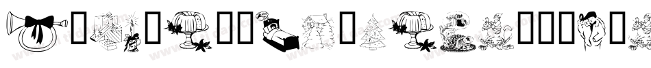 KrChristmasDingsTwo-g291字体转换 KrChristmasDingsTwo-g291字体转换