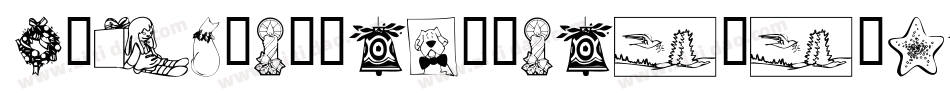 KrChristmasTime-e2Dm字体转换 KrChristmasTime-e2Dm字体转换