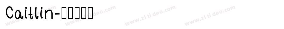 Caitlin字体转换