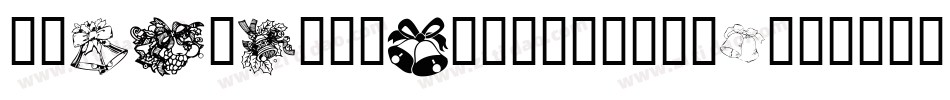 KrChristmas2001-oxld字体转换
