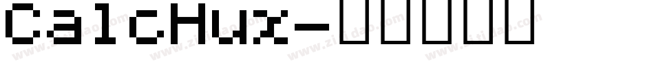 CalcHux字体转换