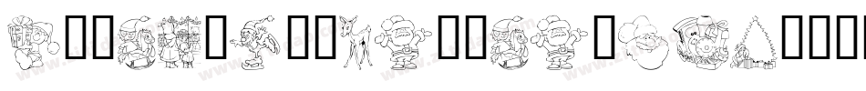 KR-Christmas-Candles-1字体转换
