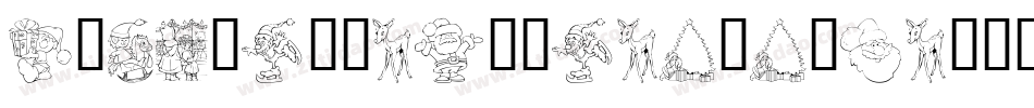 KrChristmasTime-e2Dm字体转换 KrChristmasTime-e2Dm字体转换