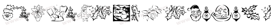 KrChristmasJewels20052-WVXn字体转换