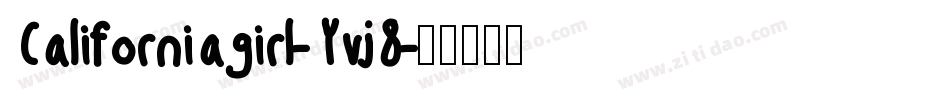 Californiagirl-Yvj8字体转换
