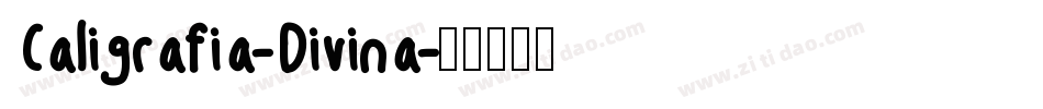 Caligrafia-Divina字体转换