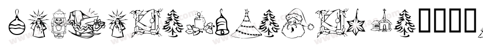 KrChristmasDings2004Four-yjO3字体转换