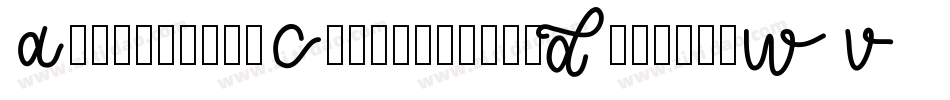 AntonellieCalligraphyDemo-5oWV字体转换