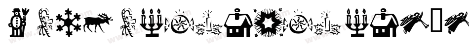 KrChristmasTime-e2Dm字体转换 KrChristmasTime-e2Dm字体转换