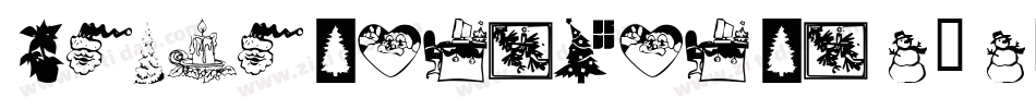 KrChristmasTime-e2Dm字体转换 KrChristmasTime-e2Dm字体转换