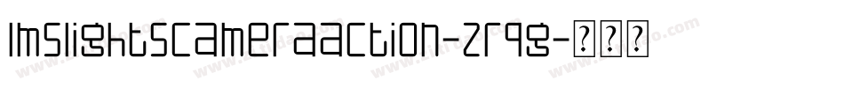 LmsLightsCameraAction-zR4G字体转换