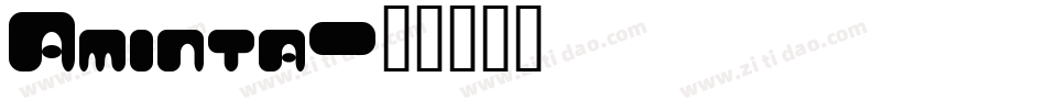Aminta字体转换